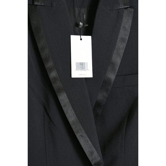 JASON WU Woman's Navy and Black Tuxedo Jacket Blazer Size S NEW - Picture 4 of 15